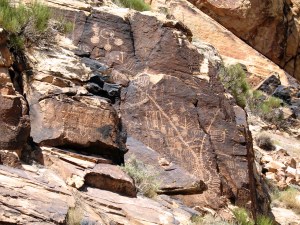 Petroglyphs - middle of nowhere, Utah