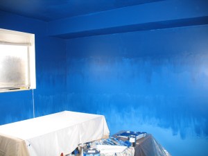 I was too impatient to move things, I just wanted a picture!